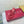 GG Vittoria Thong Sandals Red Canvas 714871