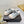 CC 26s Casual Sports Mules White Blue Denim 924004