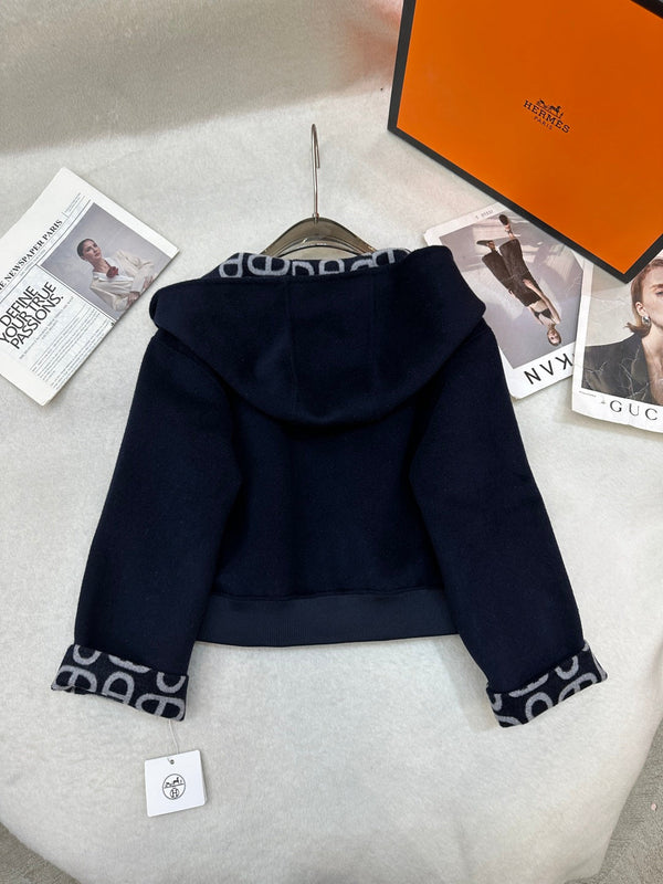 HM 25 Cashmere Cropped Coat 280337
