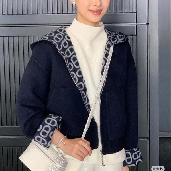 HM 25 Cashmere Cropped Coat 280337