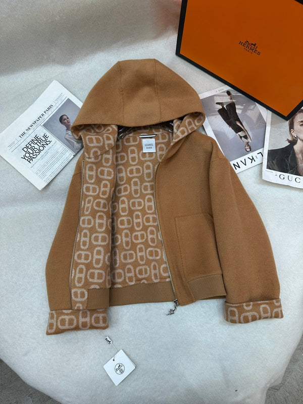 HM 25 Cashmere Cropped Coat 280337