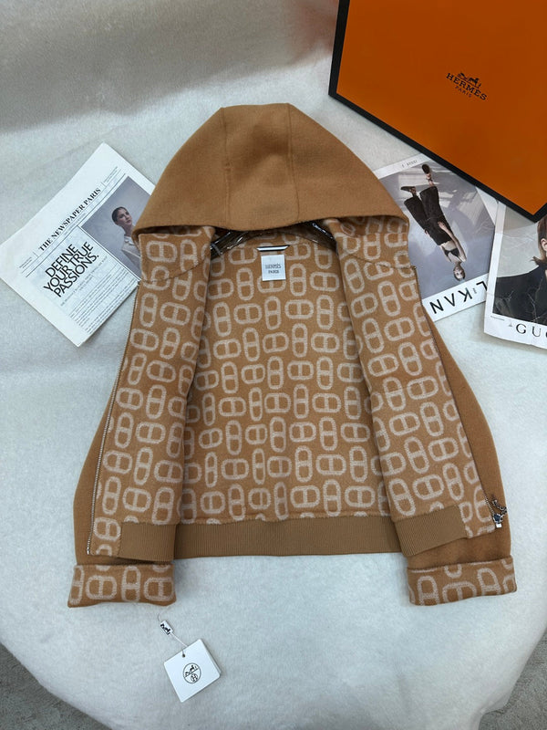 HM 25 Cashmere Cropped Coat 280337