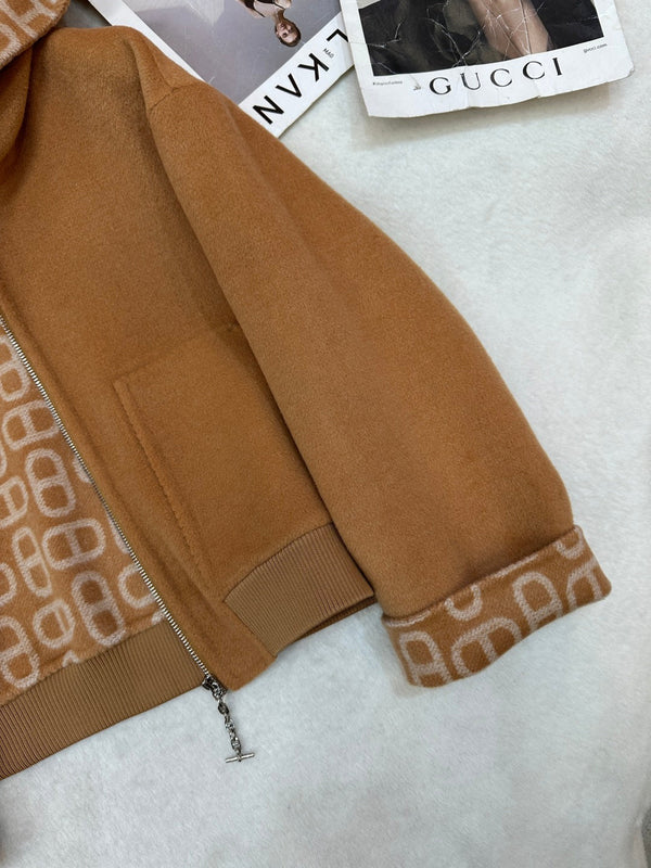 HM 25 Cashmere Cropped Coat 280337
