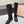 MIU MIU high boots black sheepskin 461852