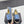 CC Espadrilles Black Blue Denim 653922