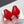 The Row Viv Kitten Pumps 3.5cm Red Sheepskin 451301