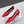 The Row Viv Kitten Pumps 3.5cm Red Sheepskin 451301