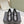 CC 26SS Mocassins 3cm Cuir de Vachette Noir 653489
