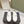 CC 26SS Loafers 3cm White Cowhide 653492