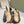 CC 26SS Mocassins 6cm Cuir de vachette Beige 653496