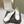 Mocassins CC 26SS Cuir de vachette blanc 6cm 653499