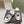 Chanel 26s Thick-Sole Sneakers In White And Black Calfskin With Fur Lining