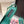 DG Rainbow Slingbacks Teal Green Patent Leather 663073