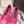 DG Pumps Crystals 9cm Hot Pink Taormina Lace 663083