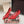DG Pumps Crystals 9cm Red Taormina Lace 663084