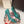 DG Pumps Crystals 9cm Teal Green Taormina Lace 663087