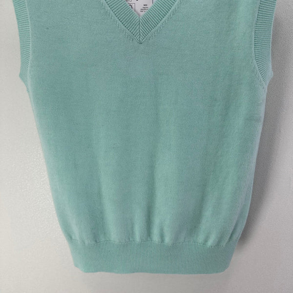 Gilet Col V CC Laine Bleue 345999