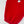 Gilet col V CC Laine Rouge 346003