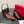 RV 26WF Sandales neuves à brides en T et strass 4.5 Cuir verni bordeaux 629890