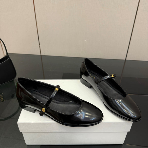 CL City Mary-Jane Black Lambskin 725641