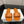 CL Coast Mule Cuir de veau orange 725654