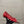 CL Degrastrassina Perla Ballet Flat Red Mesh 828162