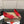 CL Degrastrassina Perla Ballet Flat Red Mesh 828162