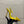 YSL Chica Slingback 10.5cm Yellow Leather 828241