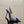 YSL Chica Slingback 10.5cm Blue Leather 828243