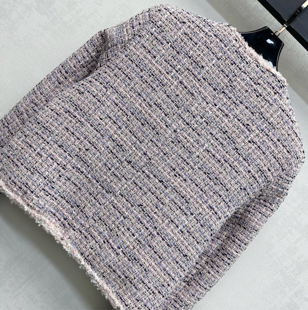 Veste Classique Chanel en Tweed Rose 341921