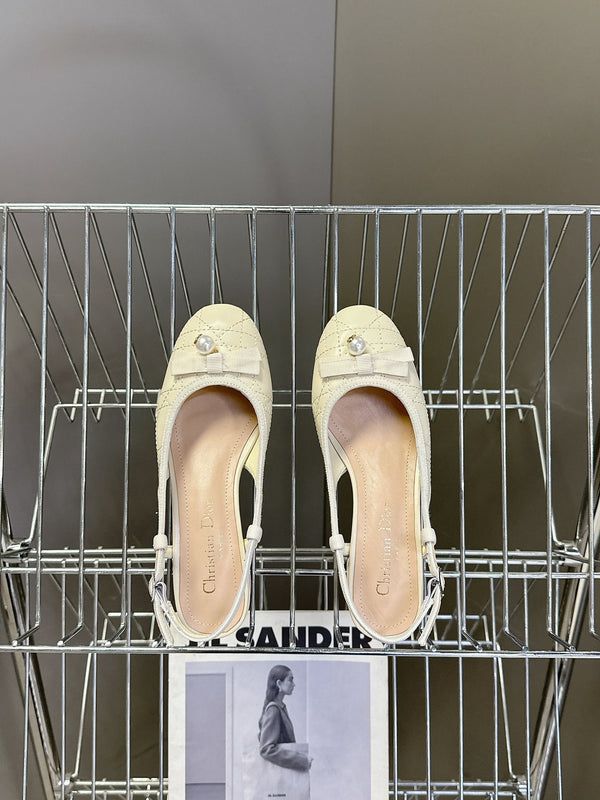 CD 25 Slingback Heel White 307172
