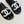 CC 26s Flat Slide Sandals Black PVC Transparent 947931