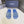 CC 26s Flat Slide Sandals Blue PVC Transparent 947930