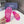 CC 26s Flat Slide Sandals Pink PVC Transparent 947933