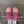 CC 26s Flat Slide Sandals Pink PVC Transparent 947933