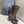 CC 26s Chain-Embellished Long Boots Brown Glossy Lambskin 948053