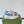 GG Men's Sneaker White Blue Cowhide 535206
