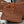 CC Shopping Bag 32cm Chocolate Braided Raffia