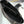 CC Shopping Bag 32cm Black Braided Raffia