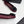 CC 25 Ballet Flat Flower Burgundy Quilted Calfskin