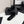CC 25 Mary Janes In Black Patent Sheepskin And Velvet 352465