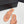 CC Crystal Logo Thong Sandal Salmon Velvet 352481
