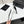 CC 26s Ballet Flats White Glossy Crocodile Embossed Calfskin 743138
