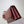 YSL Medium Sunset Shoulder Bag 22cm Burgundy Crocodile Pattern Leather
