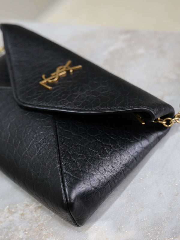 Calypso Bag 19cm Black Elephant Leather