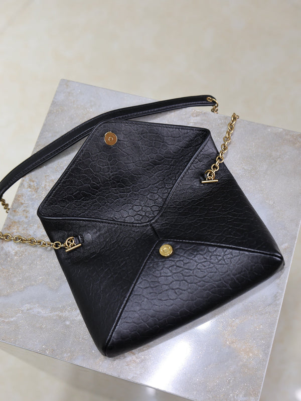 Calypso Bag 19cm Black Elephant Leather