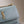 YSL Medium Sunset Shoulder Bag 22cm Grayish Blue Python Pattern Leather