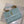 YSL Medium Sunset Shoulder Bag 22cm Grayish Blue Python Pattern Leather