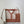 Y Small Bucket 23cm Caramel Beige Canvas Leather