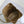 Pochon Bucket Bag 20cm Brown Suede Bronze-Tone HW